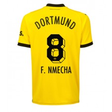 Borussia Dortmund Felix Nmecha #8 Hjemmedrakt 2023-24 Kortermet